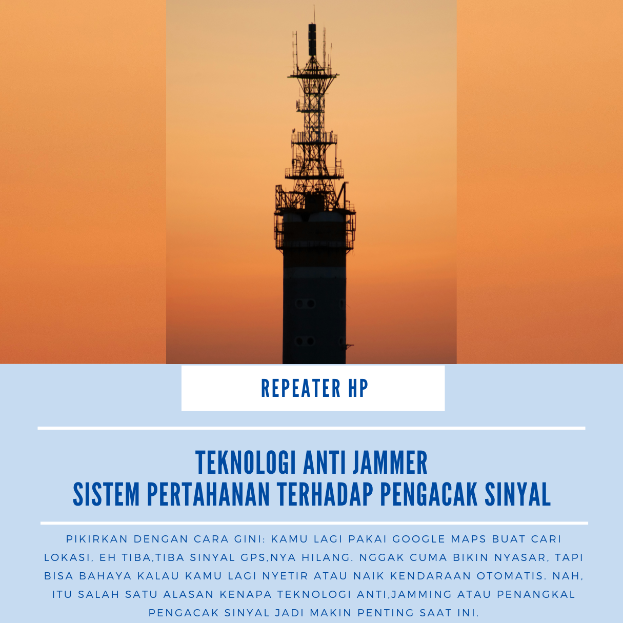 Teknologi Anti Jammer