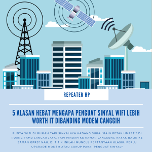 5 Alasan Hebat Mengapa Penguat Sinyal WiFi Lebih Worth It Dibanding Modem Canggih