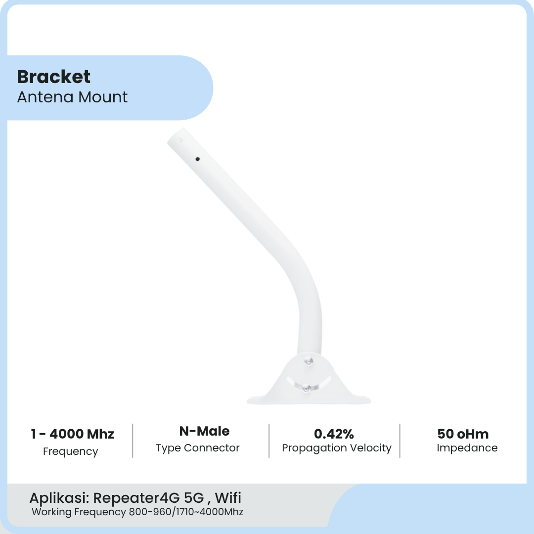 Bracket Mounting Antena Indoor/Outdoor