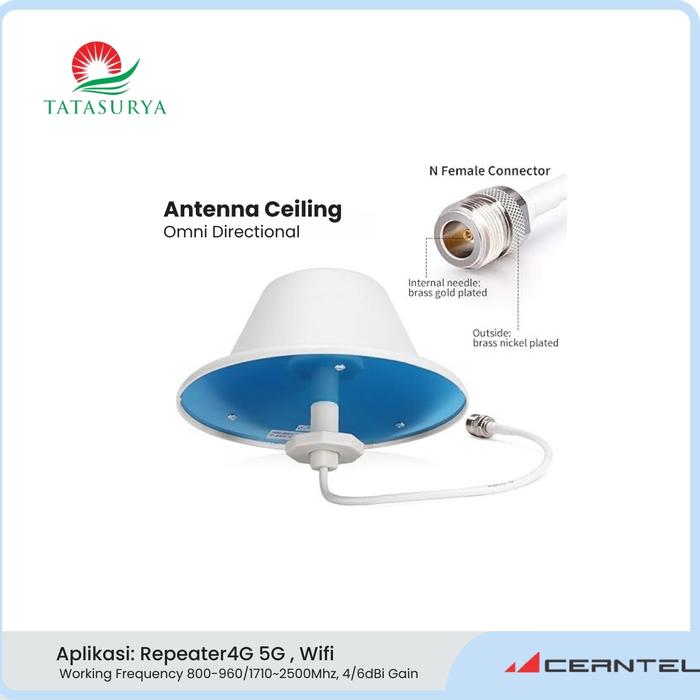 Antenna Omni Indoor Jamur | Antenna Ceiling Omni Directional | Antenna Ceiling Omni 800-2500Mhz | Antenna Indoor 2G 4G 5G ORI | Antenna Ceiling Omni | antenna Jamur Indoor - Image 2