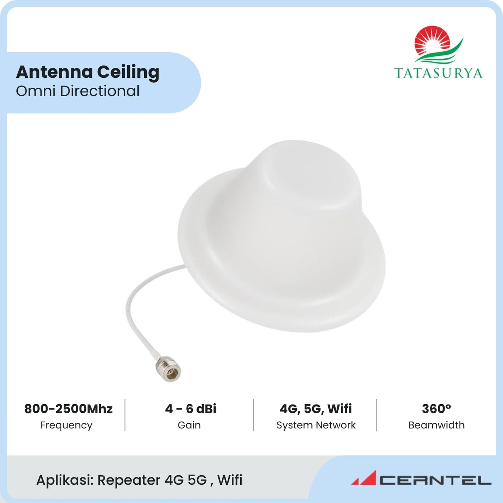 Antenna Omni Indoor Jamur | Antenna Ceiling Omni Directional | Antenna Ceiling Omni 800-2500Mhz | Antenna Indoor 2G 4G 5G ORI | Antenna Ceiling Omni | antenna Jamur Indoor